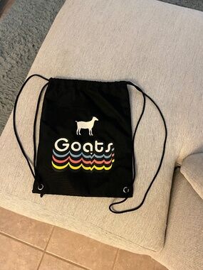 Goats drawstring bag